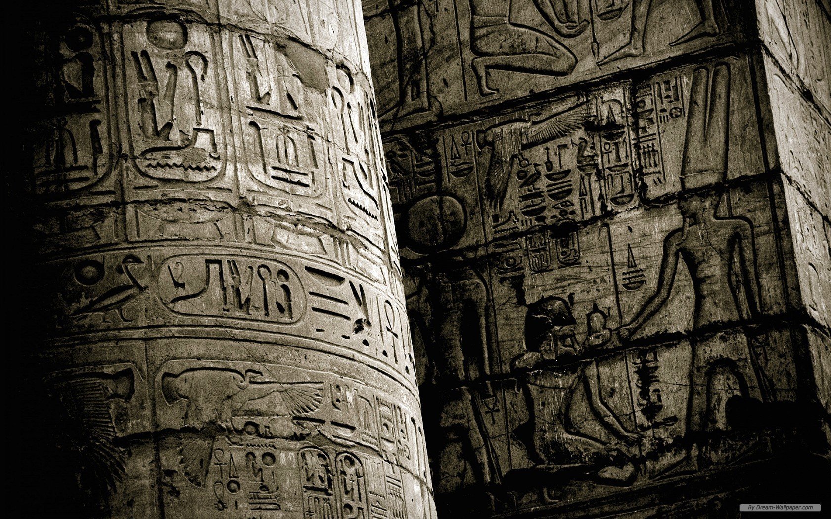 Egypt, Gods of Egypt, Gold Wallpaper