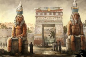 Egypt, Gods of Egypt, Statue
