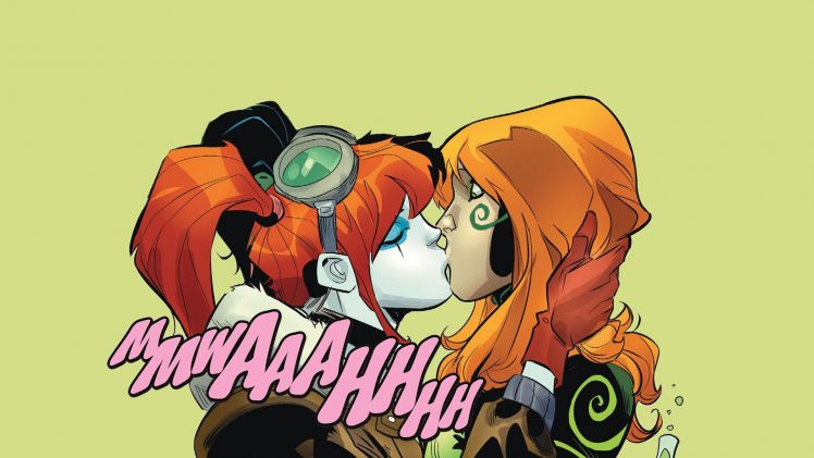 Harley Quinn, Poison Ivy, DC Comics, Comics, Comic books HD Wallpaper Desktop Background