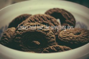 quote, Typography, Cookies