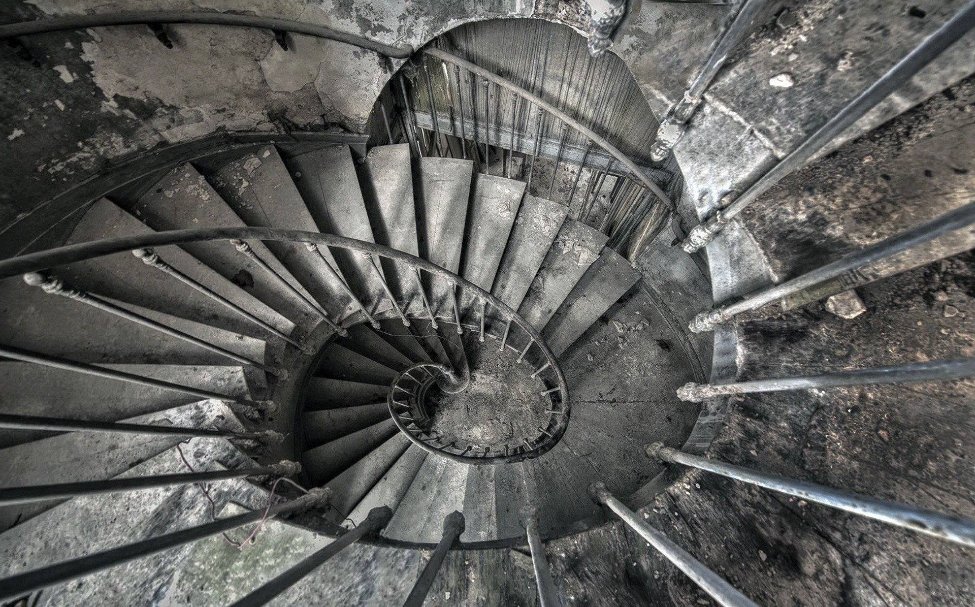 ruins, Stairs, Building Wallpaper