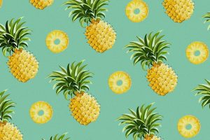 illustration, Pineapples