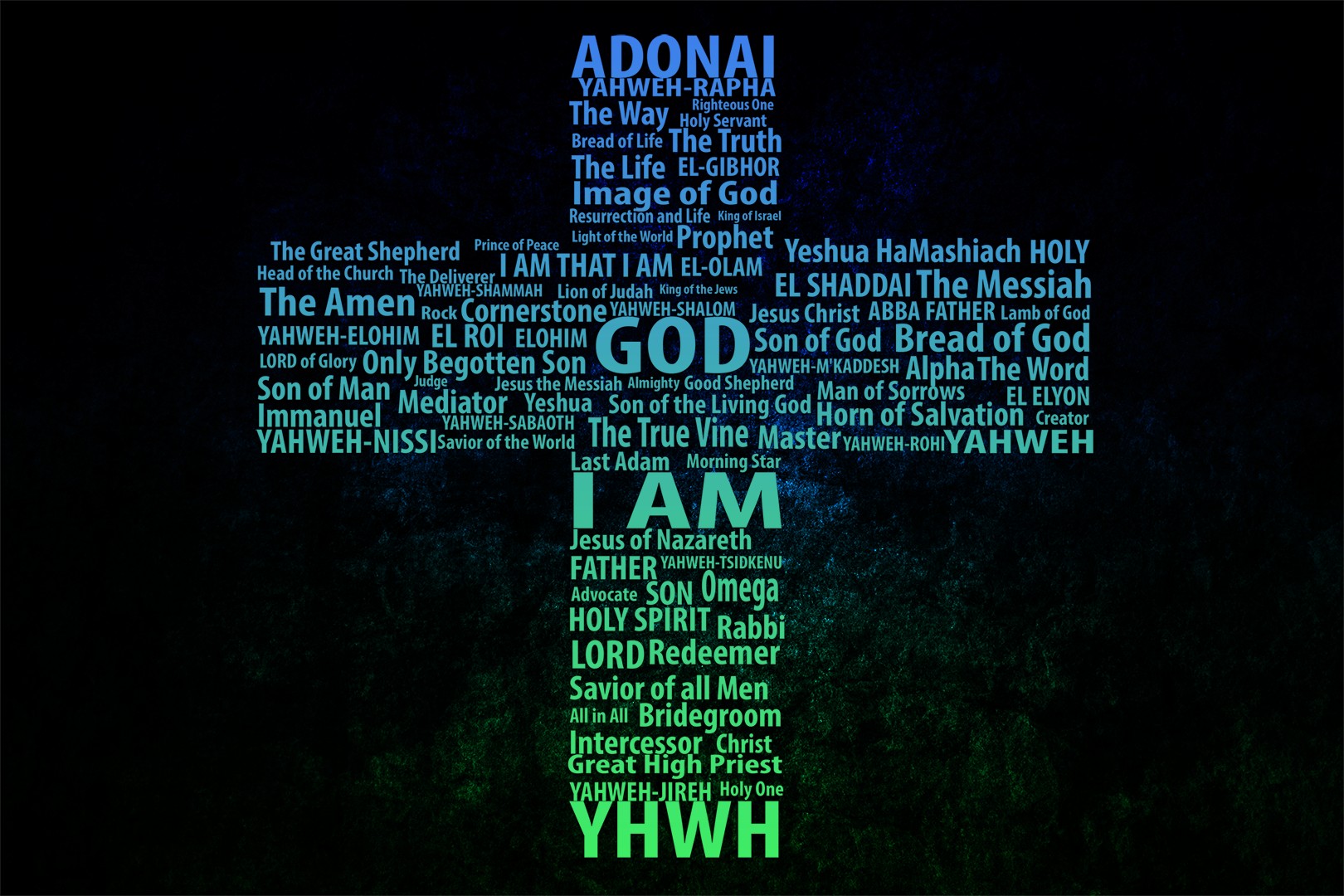 Jesus Christ, Yahweh, God, Cross, Christ the Redeemer, Religion Wallpaper