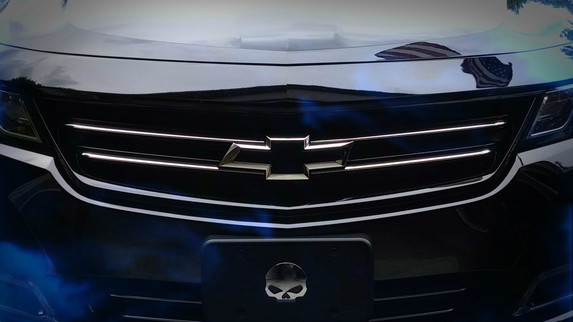 Chevy, Skull, Black, Impala, Chevrolet Impala Wallpaper