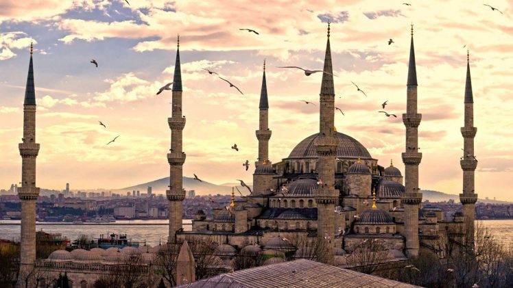 Turkey, Istanbul, Architecture, Cityscape, Mosque, Islamic architecture, Islam HD Wallpaper Desktop Background