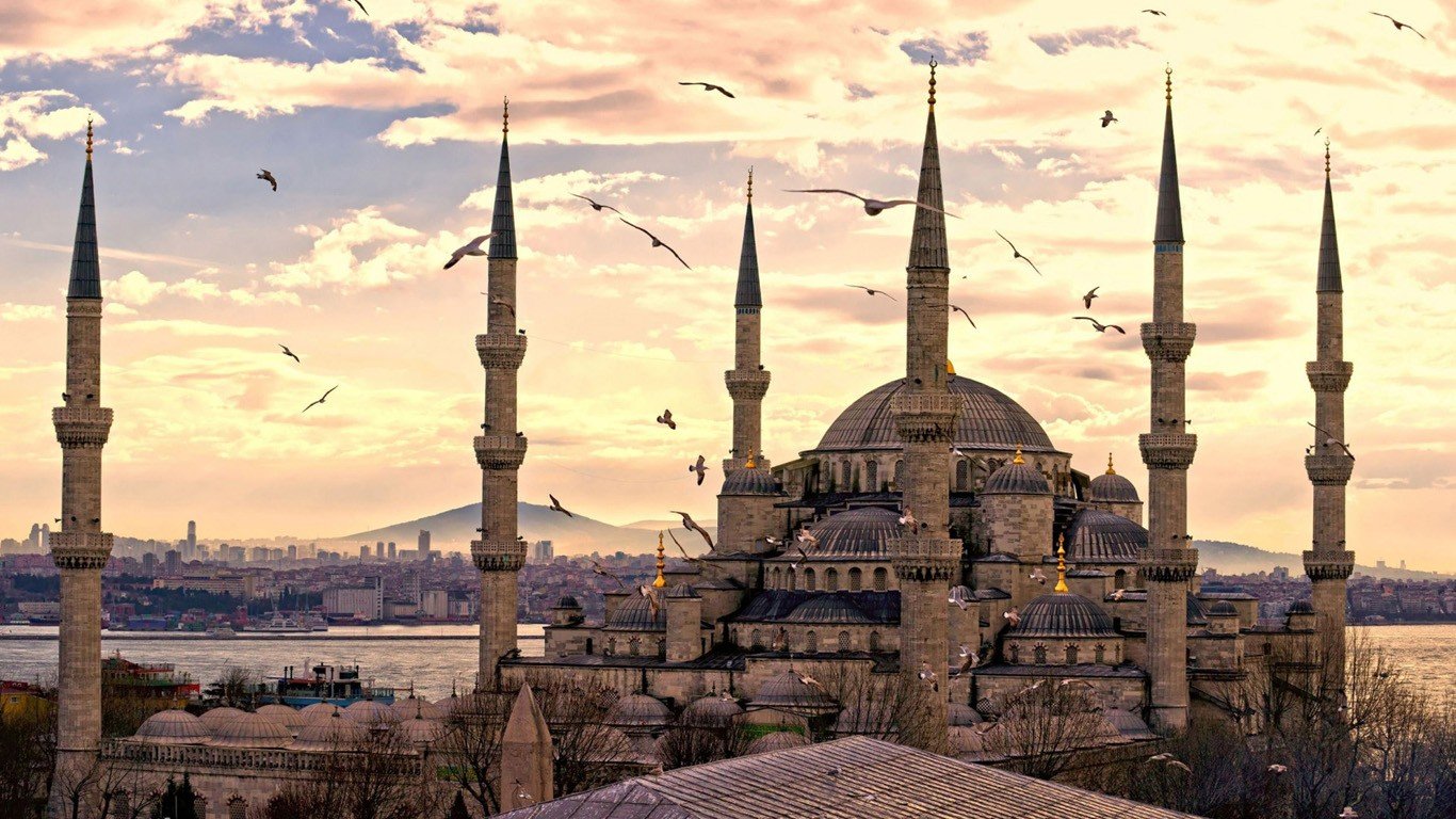 Turkey, Istanbul, Architecture, Cityscape, Mosque, Islamic architecture, Islam Wallpaper