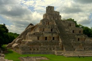 building, Old, Maya (civilization), Temple
