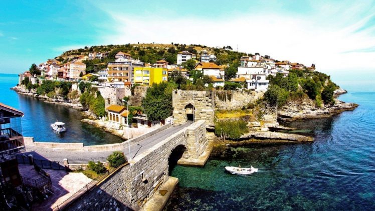 Turkey, Bartın, Bridge HD Wallpaper Desktop Background
