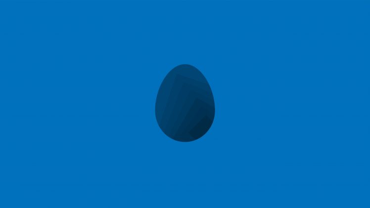 eggs, Minimalism, Selective coloring, Cold, Blue, Blue background HD Wallpaper Desktop Background