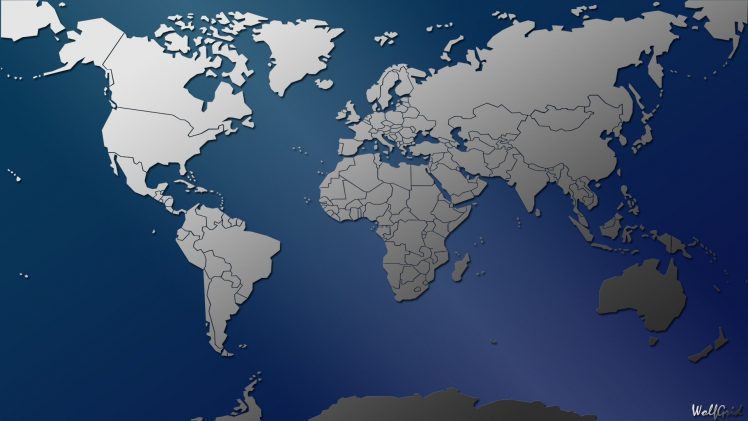 map, World, World map, Countries HD Wallpaper Desktop Background