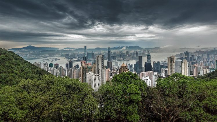 Hong Kong, Cityscape HD Wallpaper Desktop Background