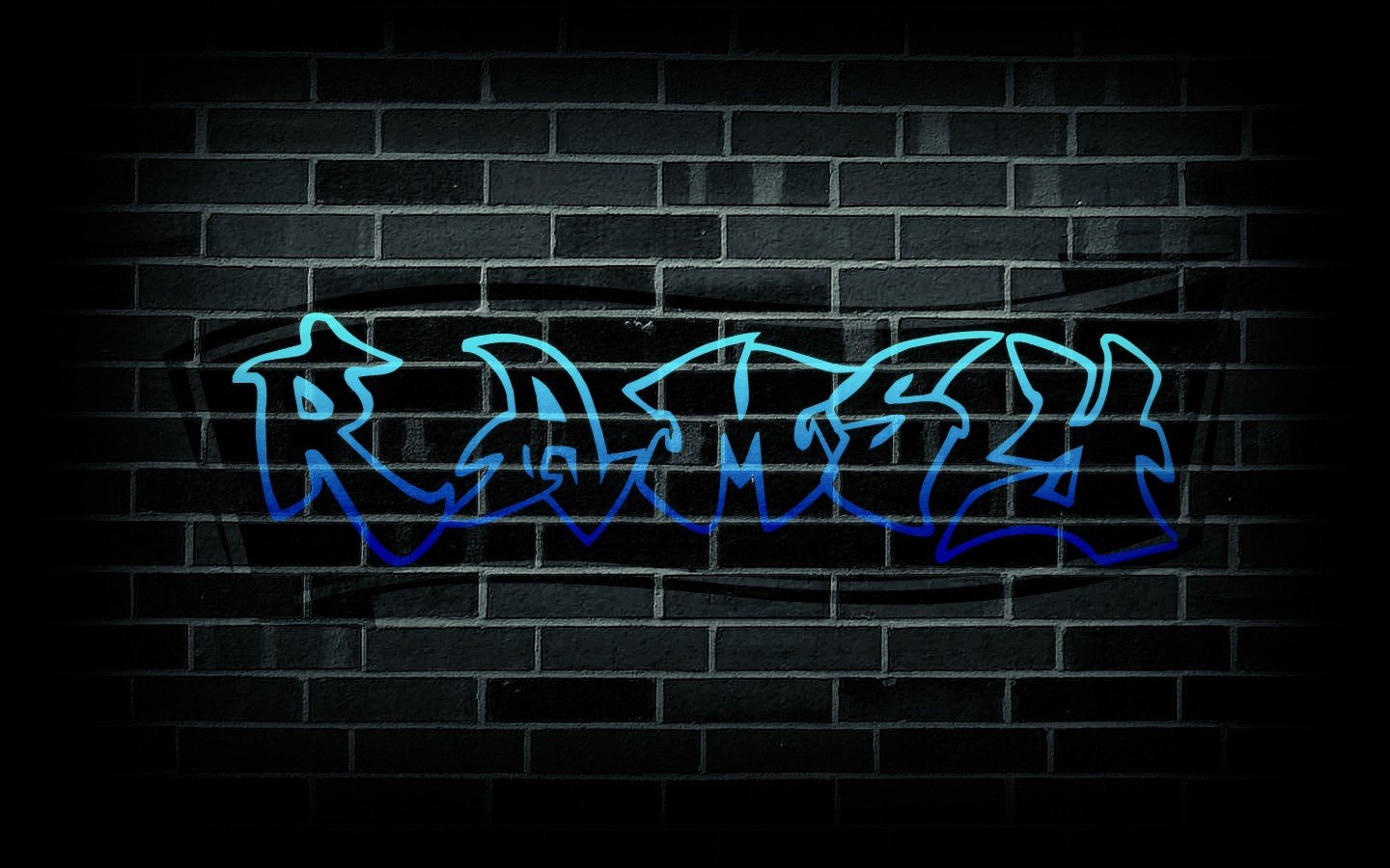 black, White, Blue, Wall, Urban Wallpaper