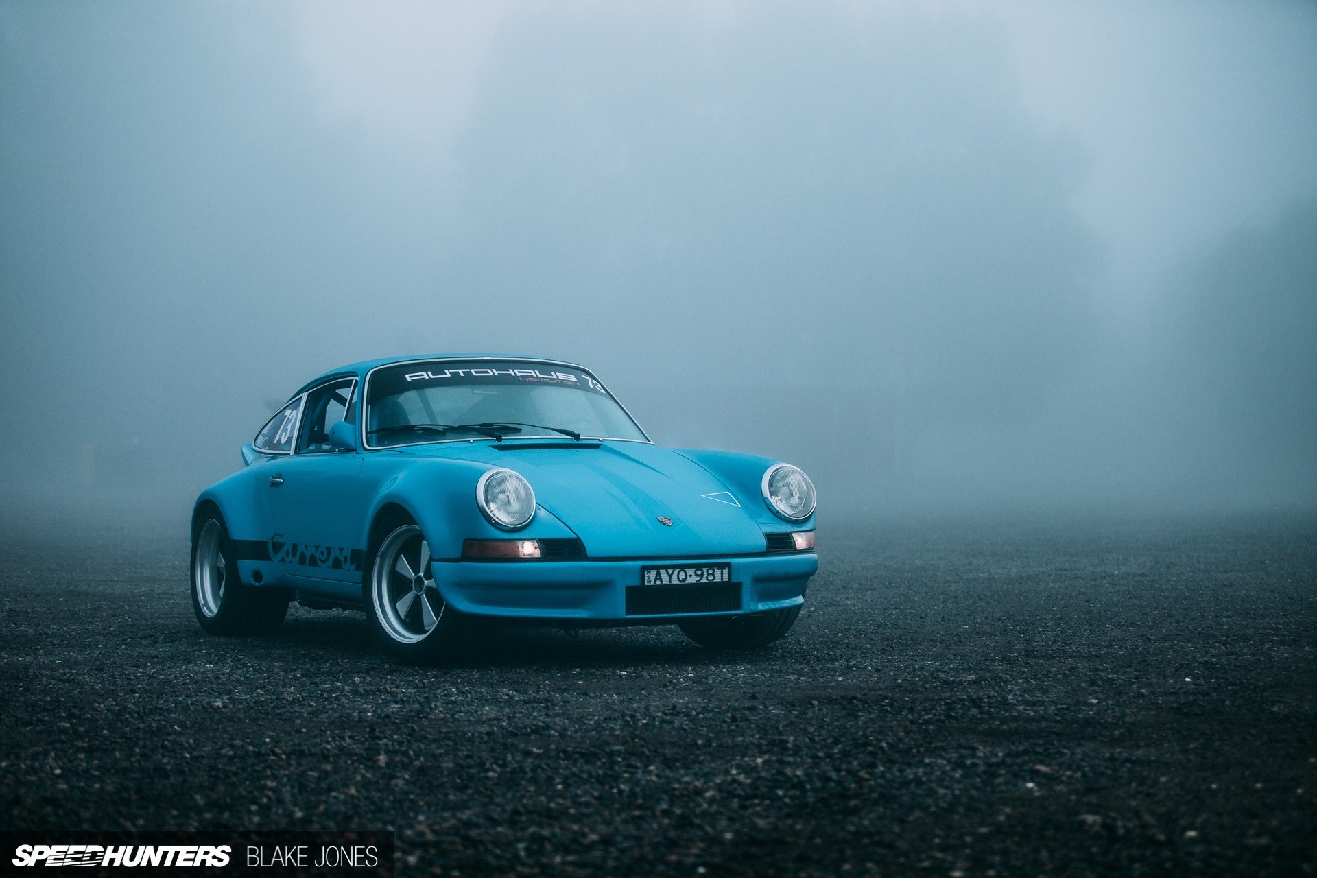 Porsche, 3.8 rsr, Mist, Blue Wallpaper