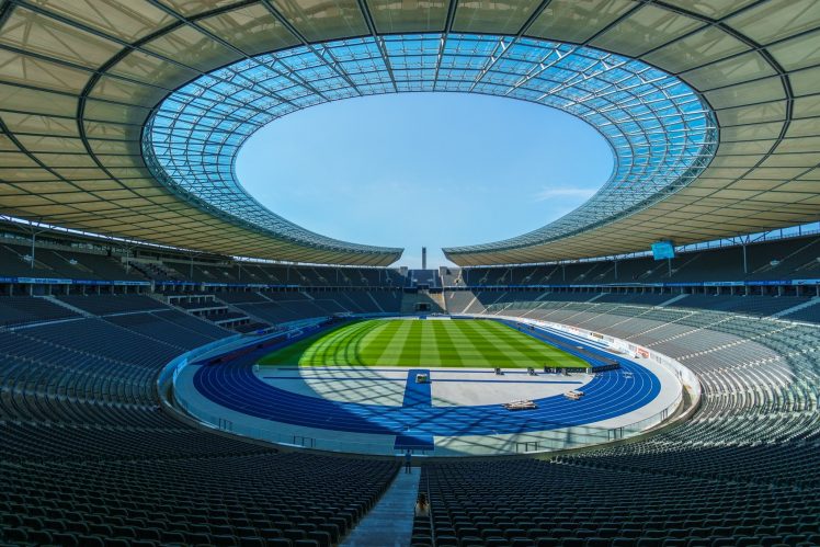 athletes, Photography, Stadium, Berlin, Alone HD Wallpaper Desktop Background