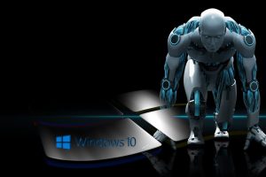 Microsoft Windows, Windows 10, Androids, Robot