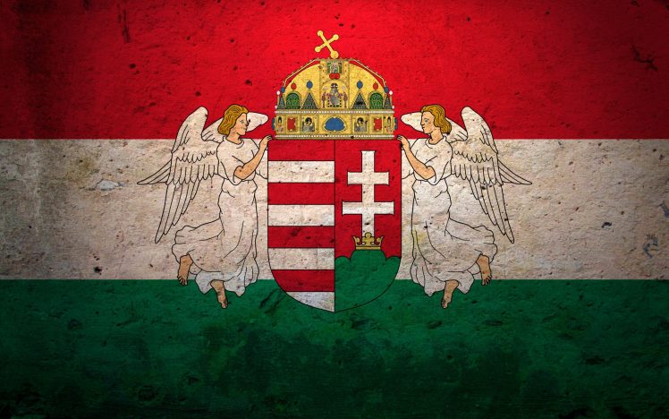 Hungarian, Flag HD Wallpaper Desktop Background