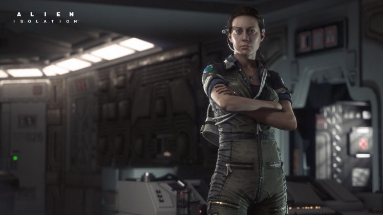 Alien: Isolation, PC gaming, Amanda Ripley HD Wallpaper Desktop Background