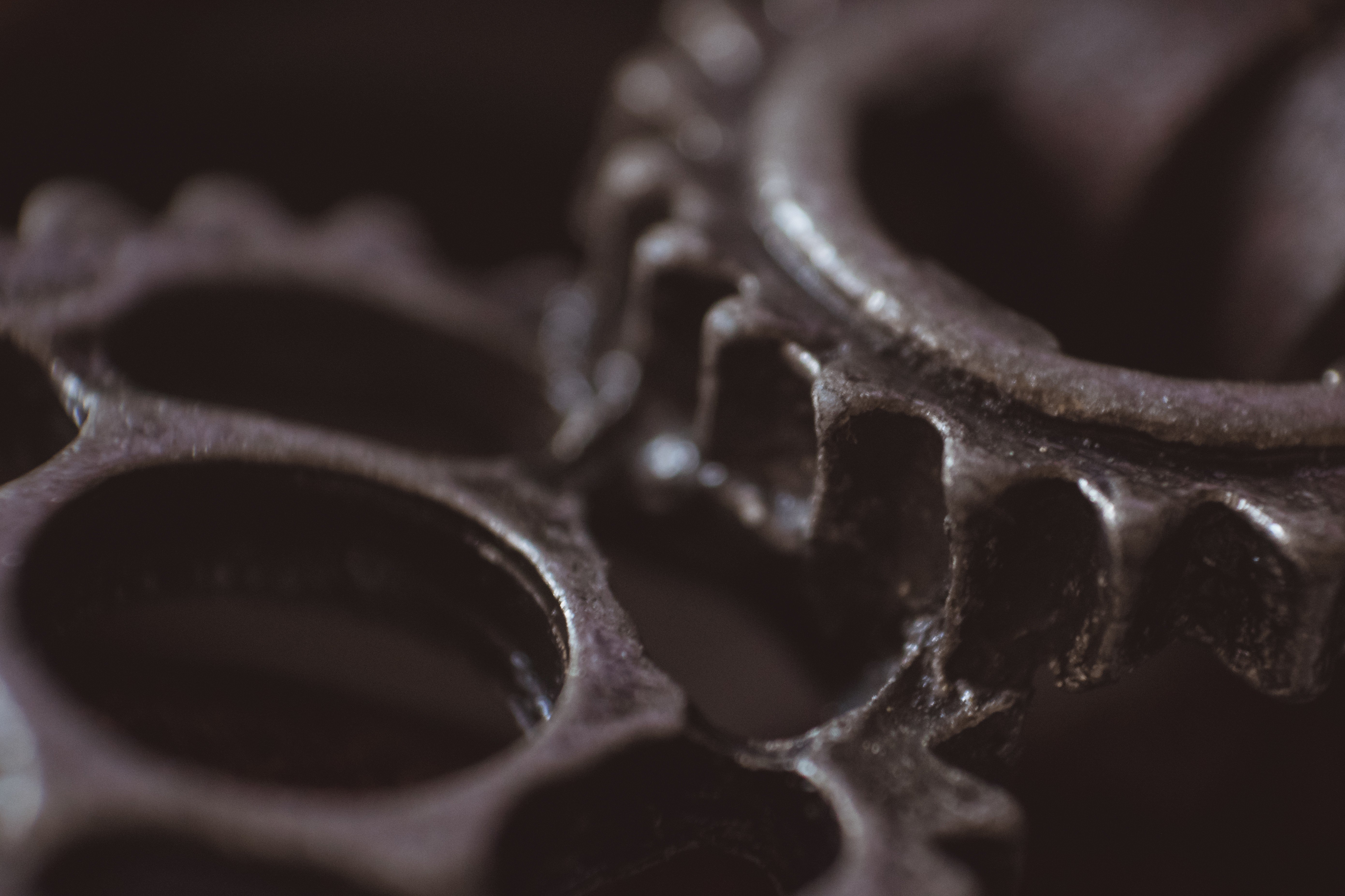 macro, Photography, Red, Gears, Necklace Wallpaper