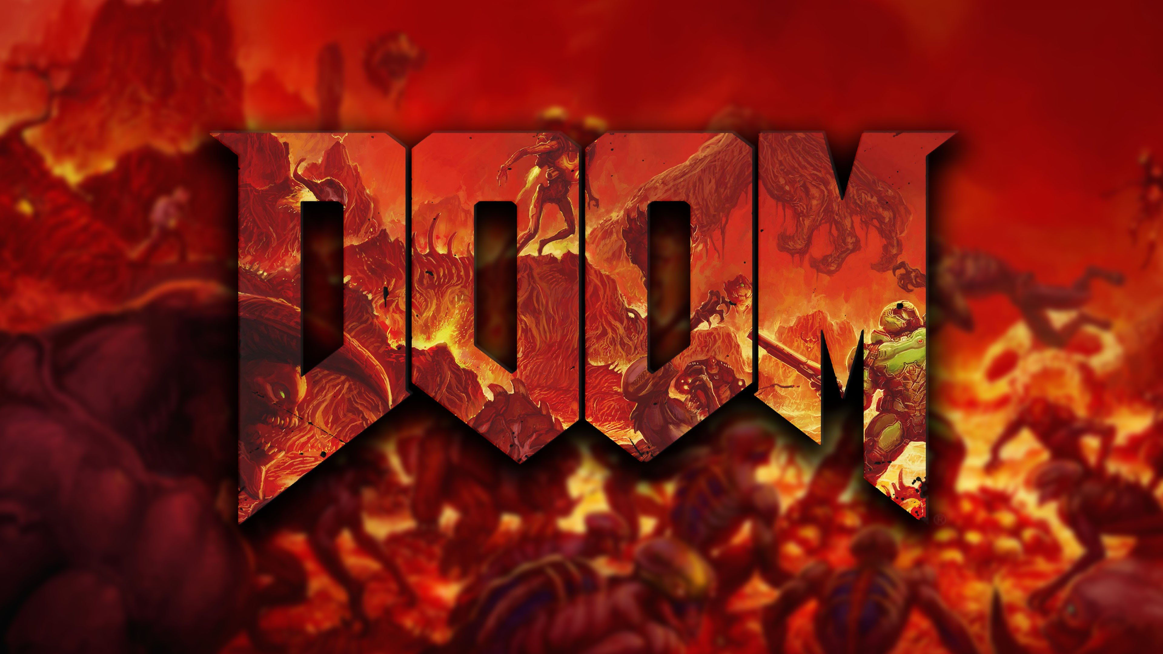 video games, Doom (game) Wallpaper