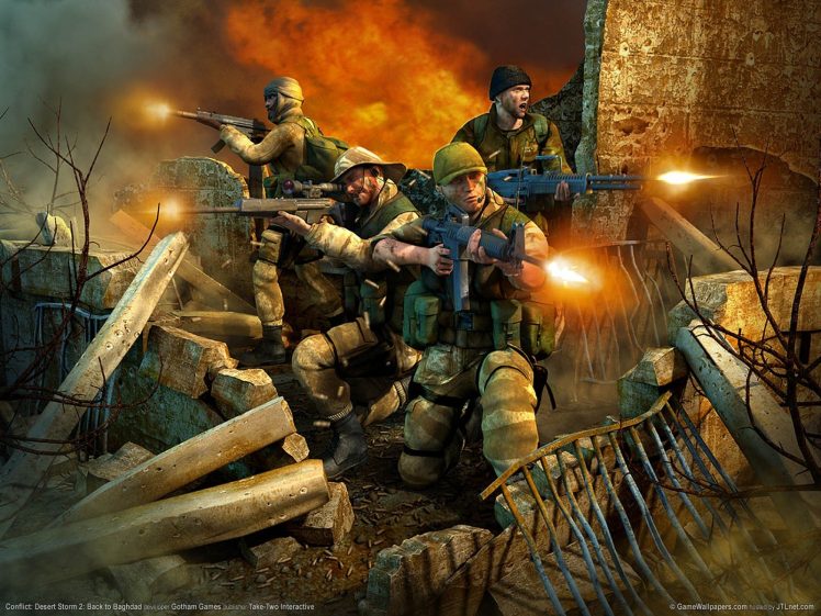 Conflict: Desert Storm II, Conflict (series) HD Wallpaper Desktop Background