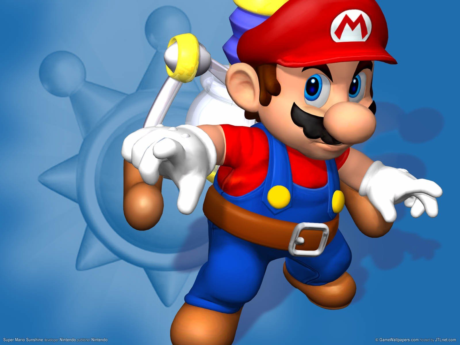 Super Mario, Super Mario Sunshine Wallpaper