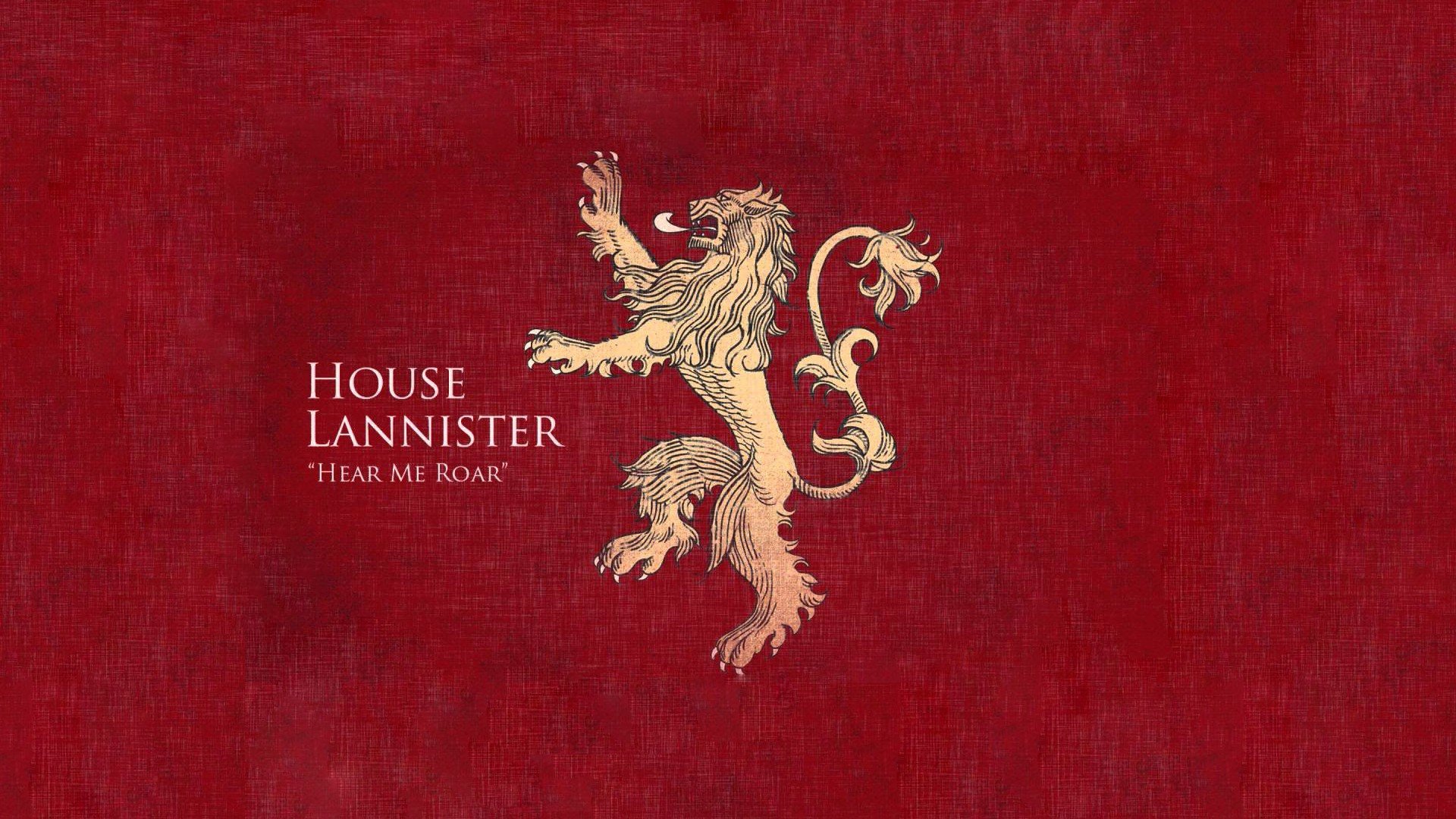 House Lannister, Game of Thrones Wallpaper