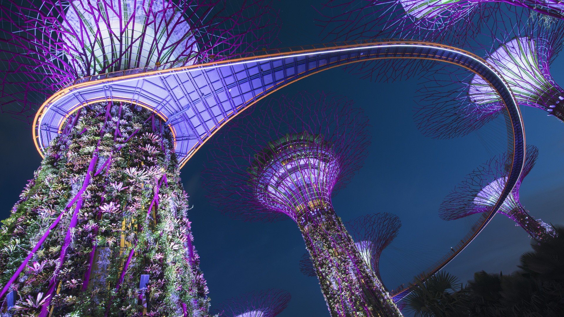 Singapore, Bridge Wallpaper