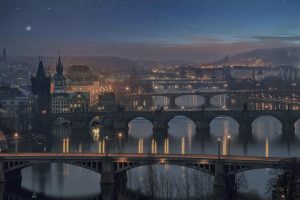 city, Prague, Czech Republic, Charles Bridge