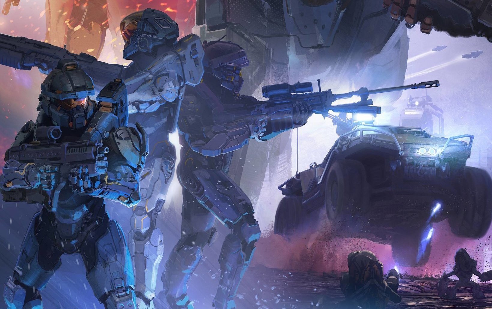 Blue Team, Halo Wallpaper