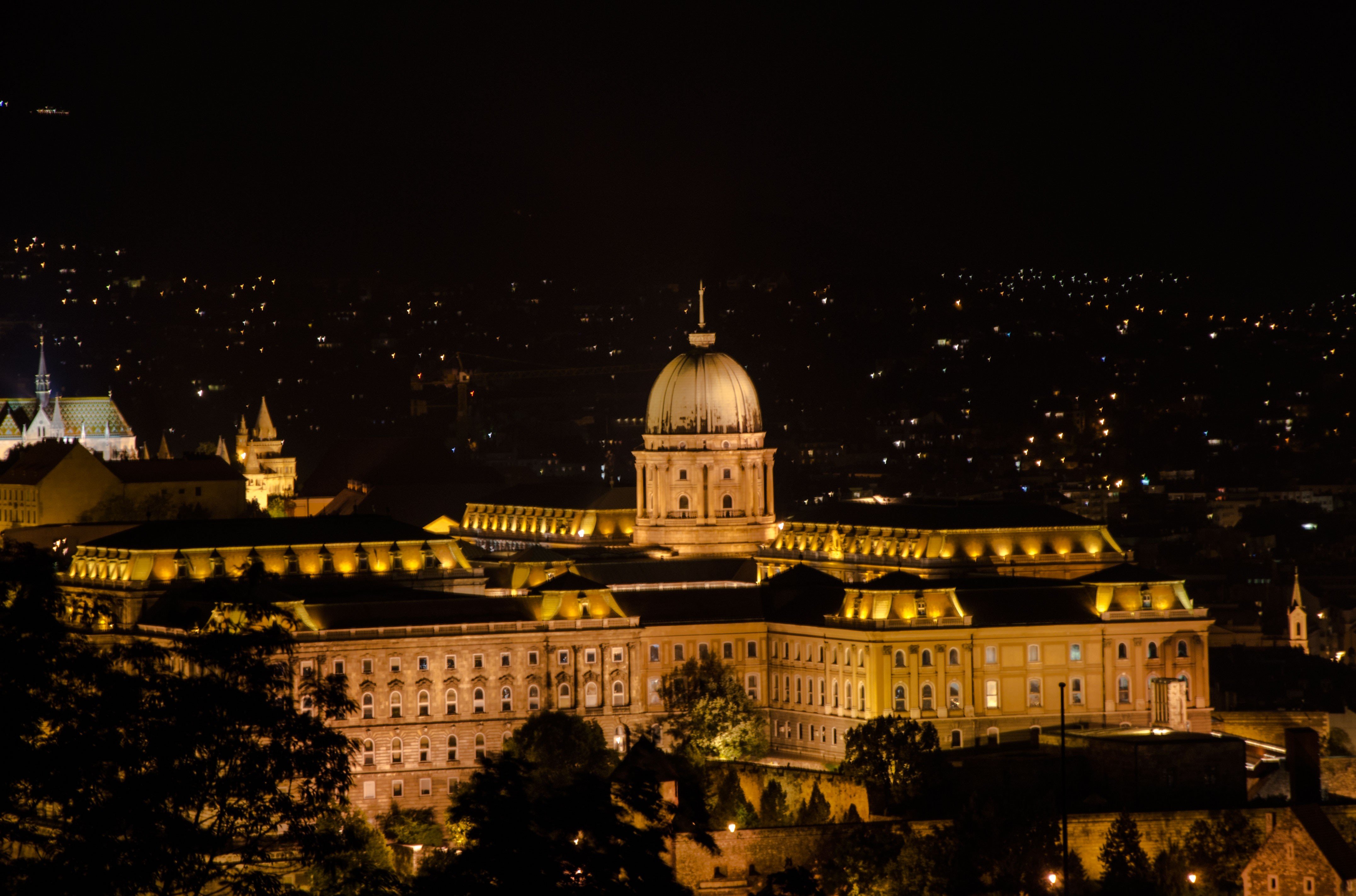 Budapest, Danube, City, Night Wallpaper
