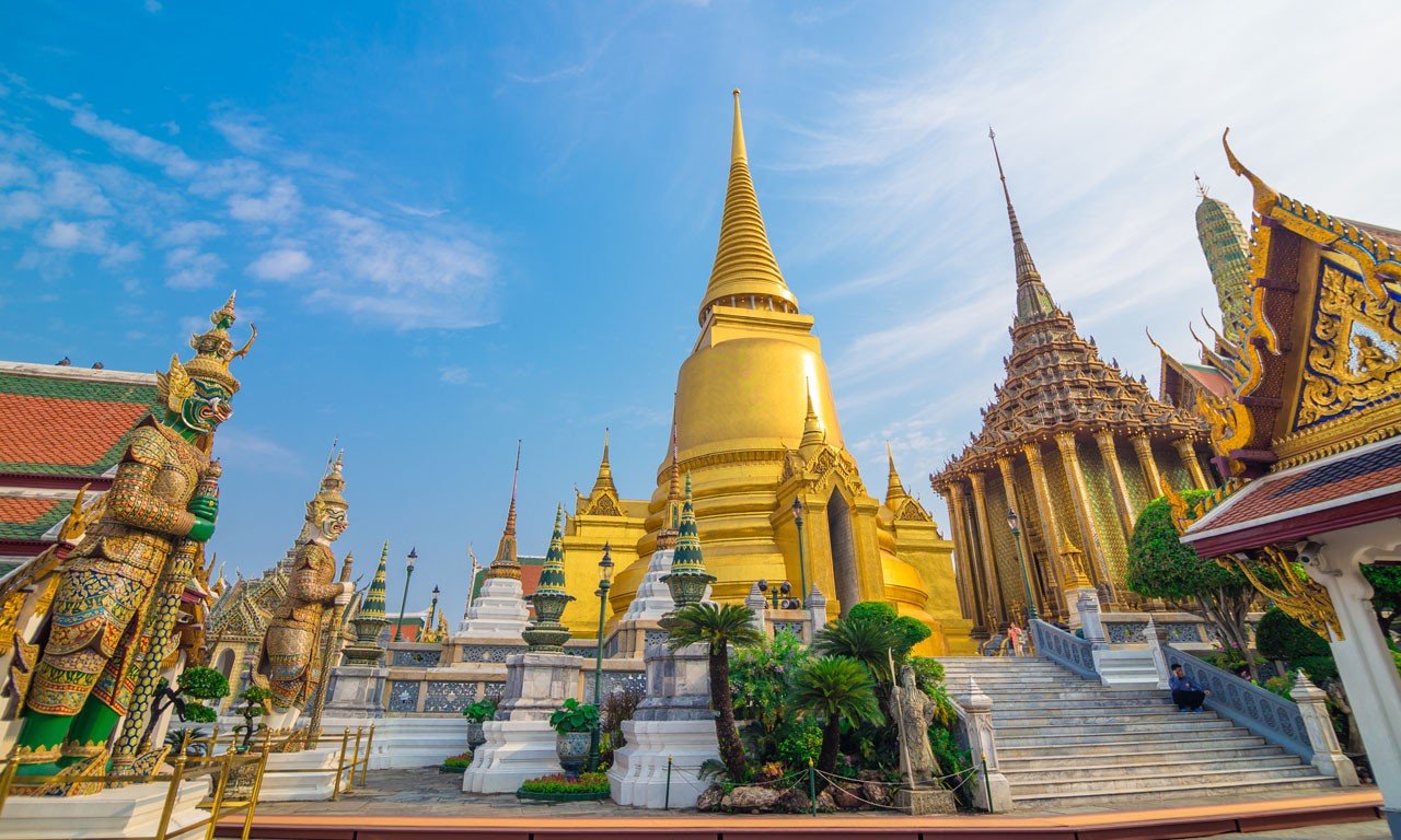 Thailand, Thai, Temple, Bangkok, Architecture, Building, Gold Wallpaper