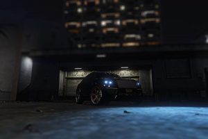 Grand Theft Auto V, SUV, Blurred, LED headlight