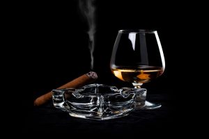 drink, Cognac, Cigars
