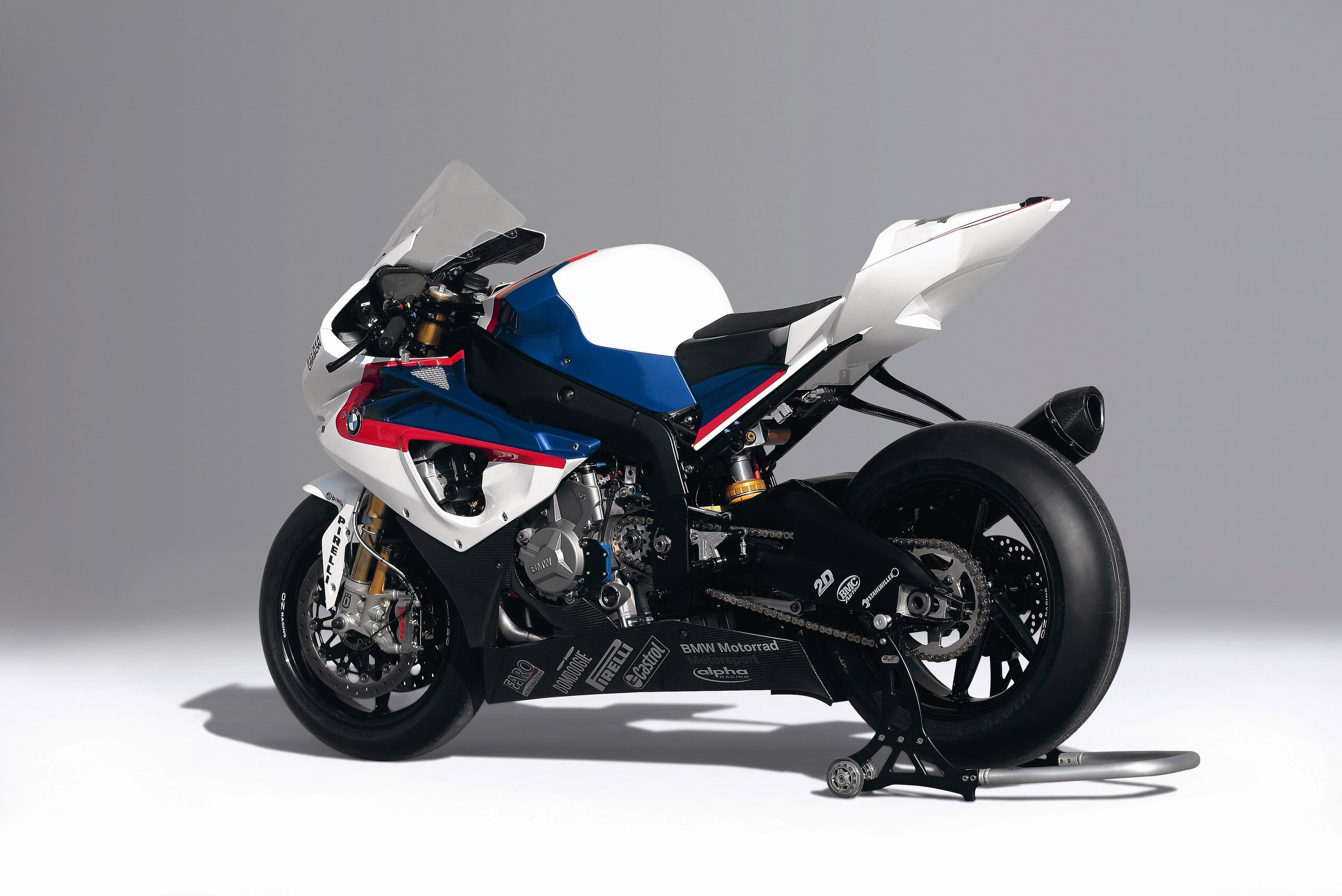 motorbikes, BMW S 1000 RR, Simple background Wallpaper