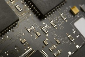 chips, PCB, Transistors, Resistor