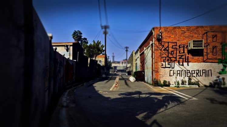 Grand Theft Auto V, Street, Screen shot, Video games, Photography HD Wallpaper Desktop Background