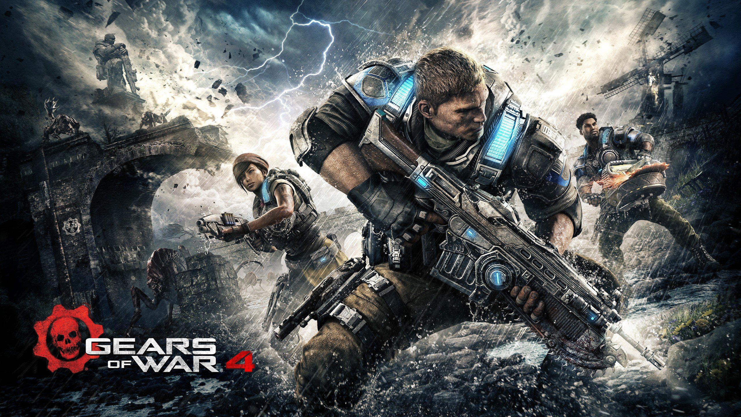 Gears of War 4, Xbox One, Video games Wallpaper