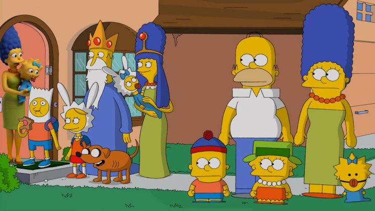 The Simpsons, South Park, Adventure Time HD Wallpaper Desktop Background