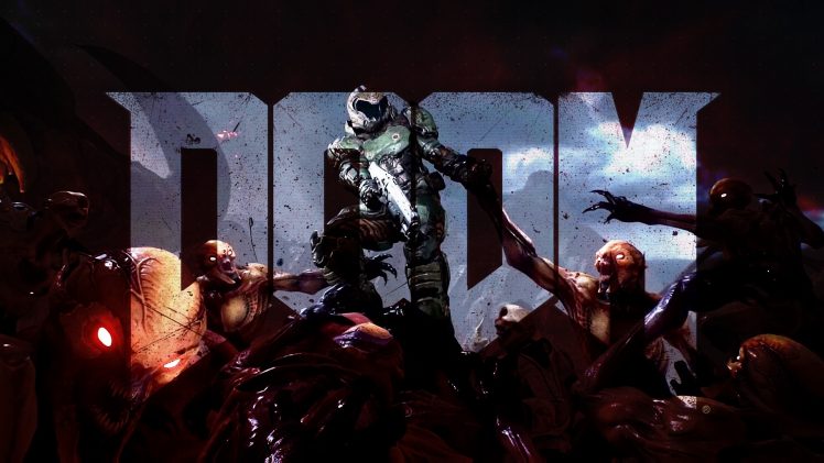 Doom (game), Doom 2016 HD Wallpaper Desktop Background