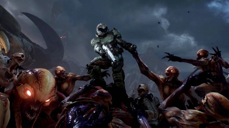Doom (game), Doom 2016, Video games HD Wallpaper Desktop Background
