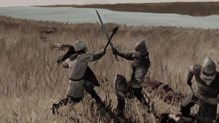 warrior, Sword, Axe, Medieval, Sketches, Fantasy art HD Wallpaper Desktop Background