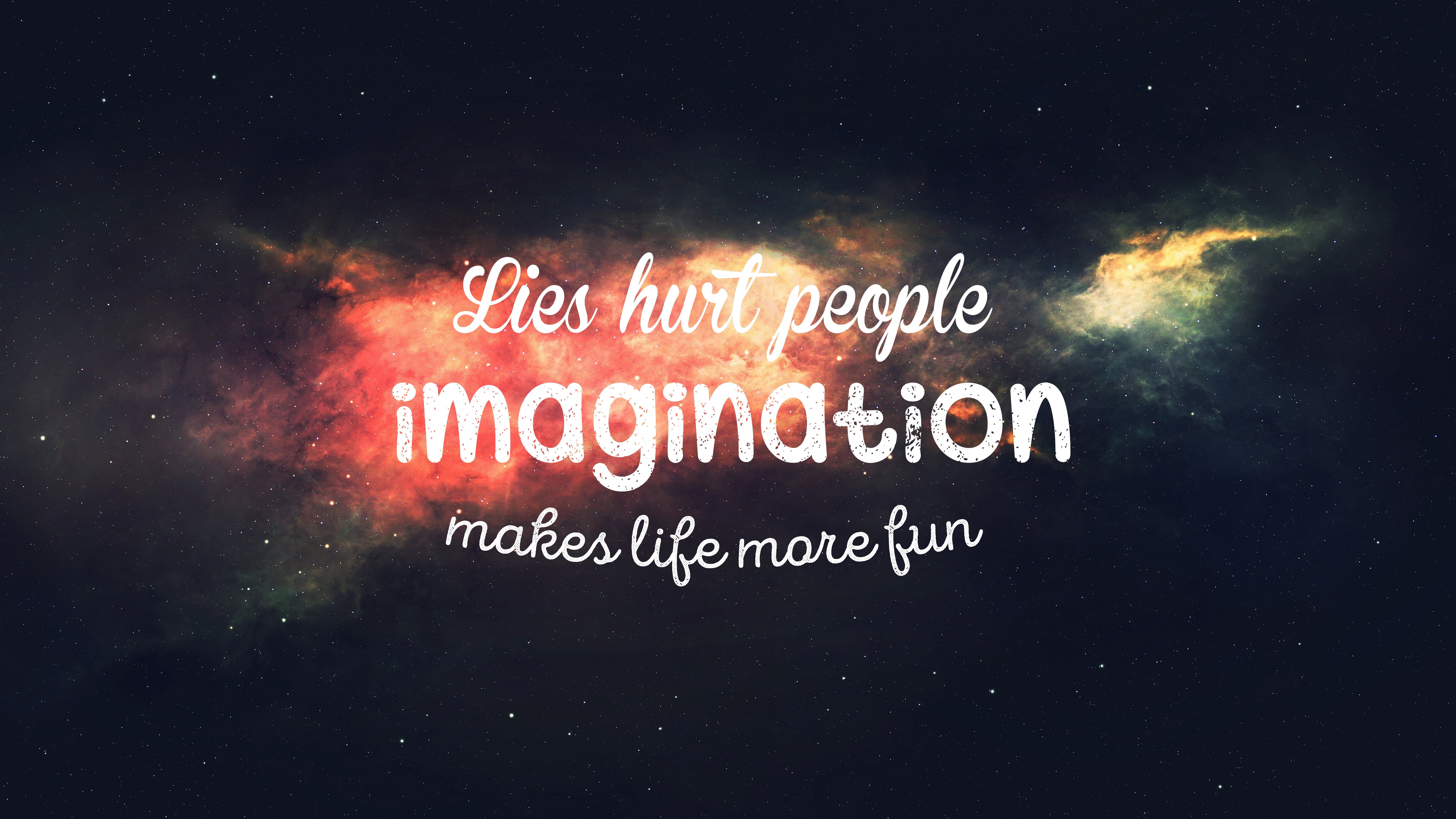 quote, Imagination, Typography Wallpaper