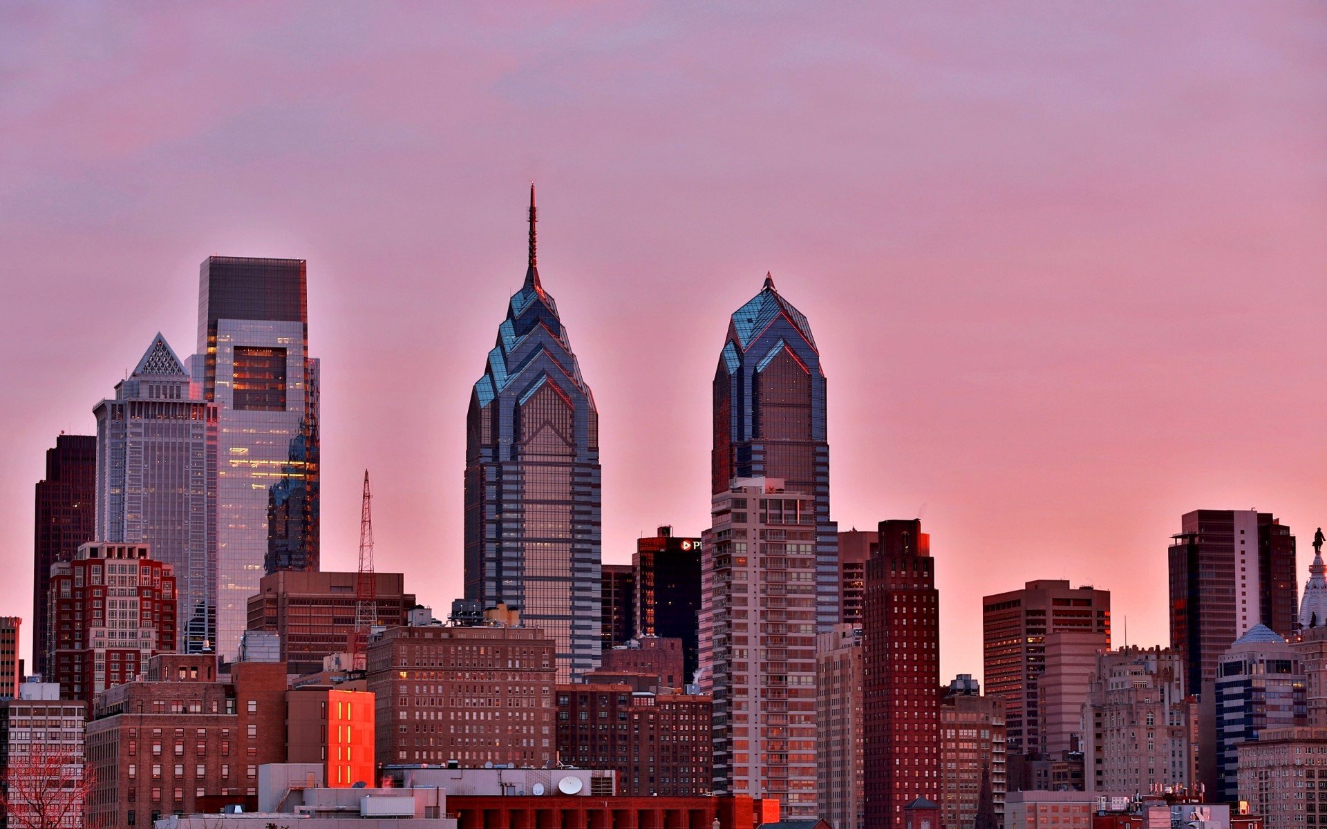 city, Philadelphia Wallpaper