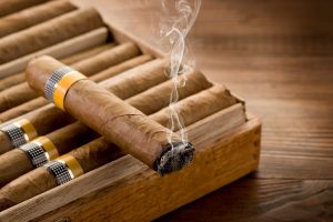 cigars, Wood, Smoking, Smoke, Cohiba