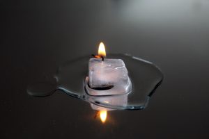 ice, Water, Candles