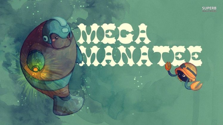 manatee, Mega Man HD Wallpaper Desktop Background