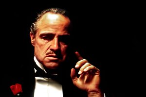 Marlon Brando, The Godfather, Photoshopped