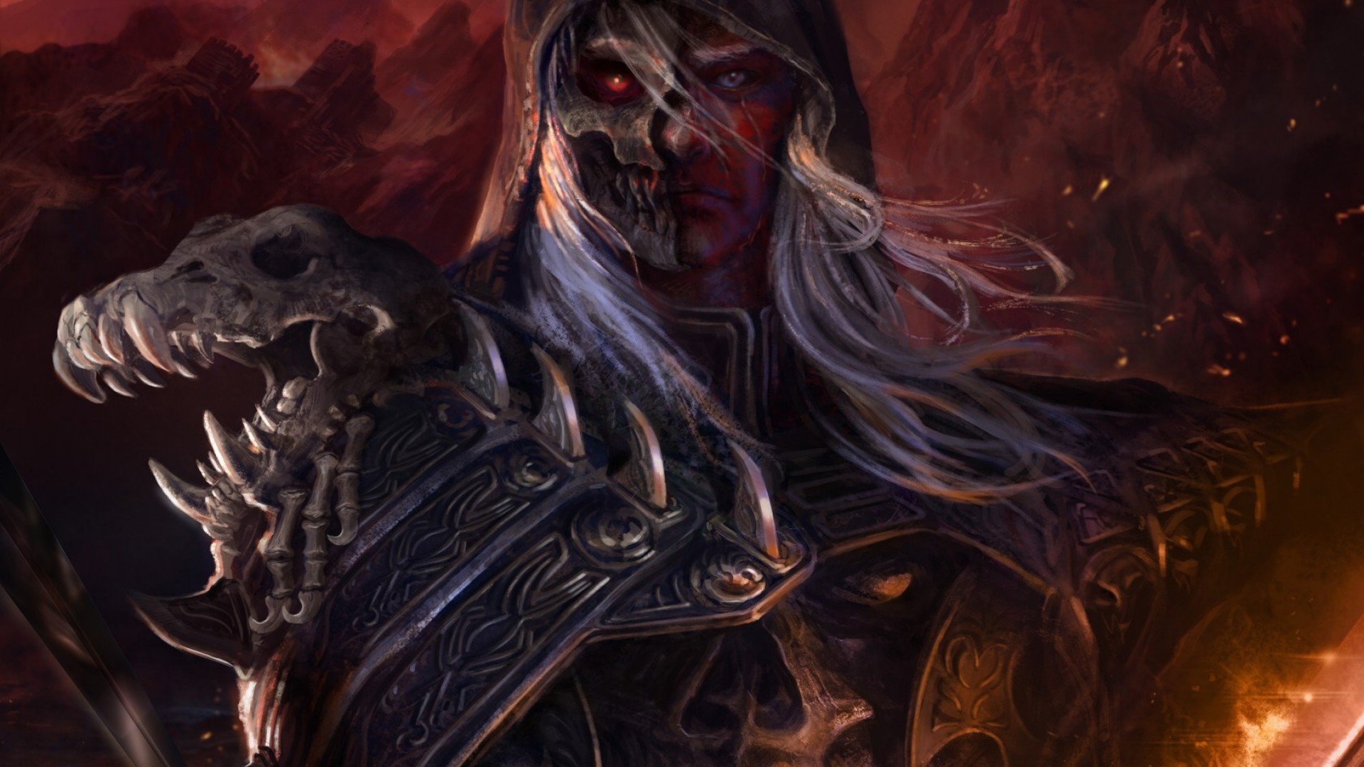 warrior, Legend of the Cryptids, Hoods, Mask Wallpaper