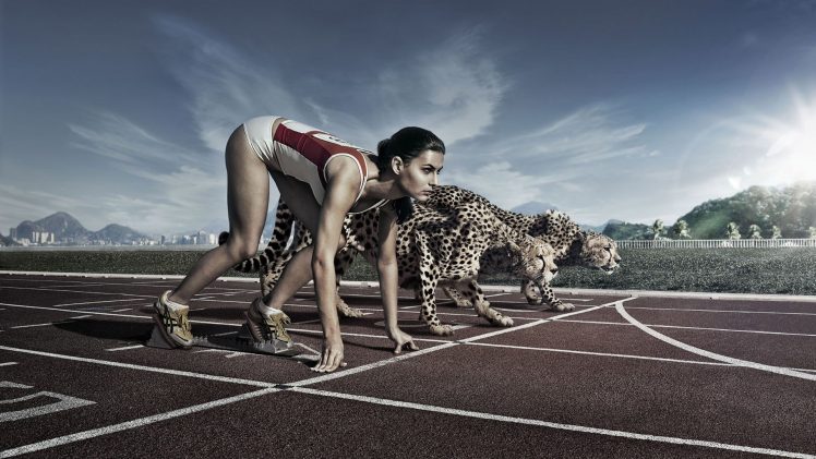 athletes, Running HD Wallpaper Desktop Background