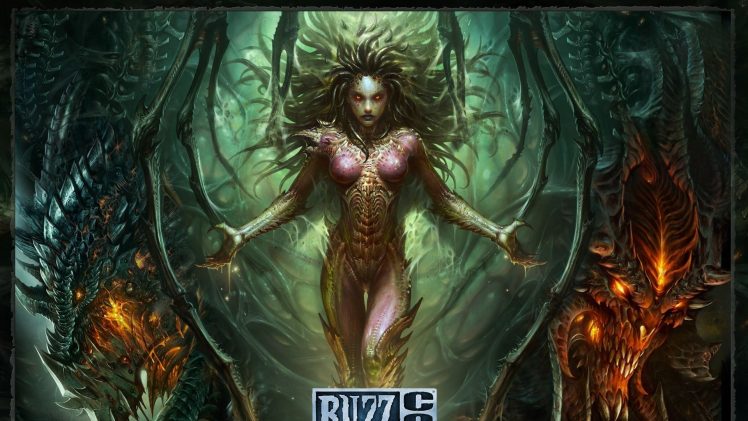 Queen of Blades, StarCraft HD Wallpaper Desktop Background